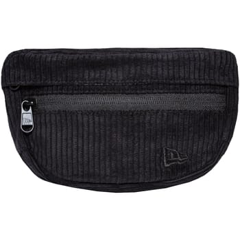 New Era Corduroy Small Waist Bag, Unisex, Zwart, Sachet, maat: One size