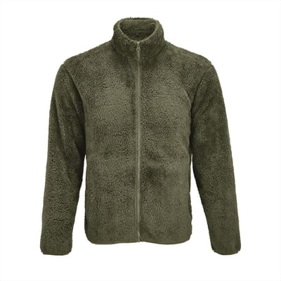 SOL'S Unisex Fleece Zip Jacket Finch L04022 - Army - XXL