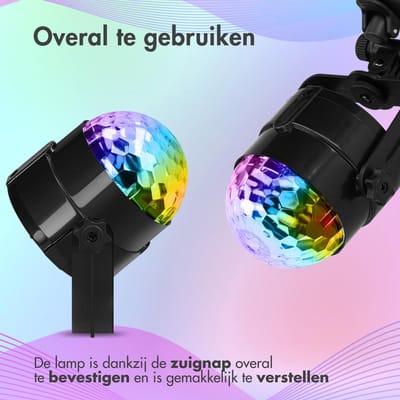 imoshion Discolamp met Afstandsbediening - LED Discobal voor Kinderen