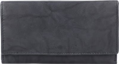 Greenburry Basic Portemonnee RFID Leer 17 cm - Dames - Horizontaal - nightblue