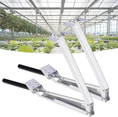 Kasraamopener - Automatische Ontluchting - Temperatuur Reguleren - Zonne-energie Gestuurd - Tot 7 Kg - Universeel