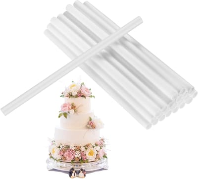Set van 24 Herbruikbare Cakeplateaus van 24 cm voor Meelaag Taarten, Bruiloften en Verjaardagen