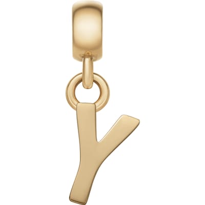 Daniel Wellington DW Charm Letter Y Gold