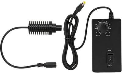 Golden crown - Microscoop LED Spot Light - Verstelbare Helderheid - Slijtvaste Aluminiumlegering - Warmteafvoer - Coaxiaal Licht - Geschikt voor microsc...