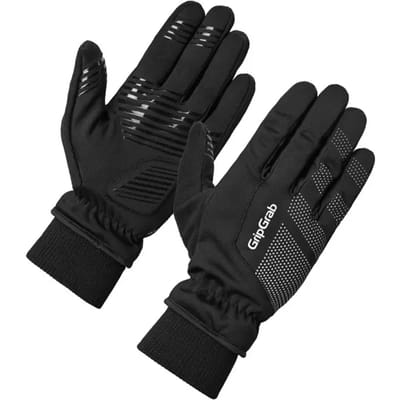 GripGrab - RIDE 2 Winddichte Winter Fietshandschoenen met Padding Gevoerde Thermo Wielerhandschoenen - Zwart - Unisex