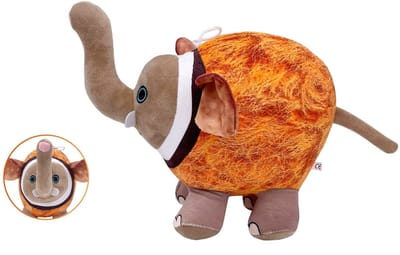 Happy Trendz® - Cocofanto Elefanto Knuffel Plushe 28cm │TikTok Plush Toy │ Speelgoed Knuffels Italian Brainrot Pluche Brain Rot │ Ballerina Cappucina, Tralalero Tralala, Tung Tung Tung Sahur │ Capibara Kokosnoot Capybara