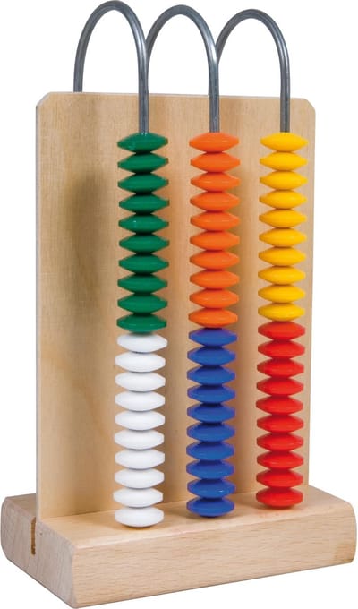 Telraam - Abacus - 3 x 20 kralen - Educo - Schoolmodel