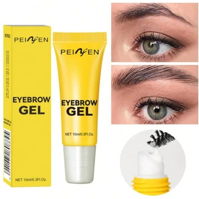 1 stuks Wenkbrauw Styling Spiking Lijm - Heldere Wenkbrauw Fixatie Gel, Brow Fix Gel, Waterdichte En Zweetbestendige Wenkbrauw Herstel Vloeibare Wenkbrauw Styling Schoonheid Make-up