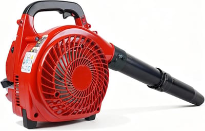 Benzine Bladblazer - Draagbaar Tuingereedschap - Tuinonderhoud - Krachtige 2-takt motor - 490 CFM - Rood