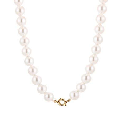 Kralenketting Colour - Pearl White