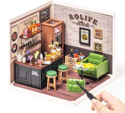 Miniatuur huis Poppenhuis Modellen en Accessoires voor Hobbyisten