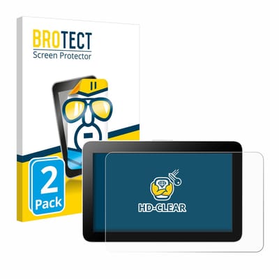 BROTECT - Screenprotector voor Wacom One 12 - Folie Beschermfolie transparant 2 Stuks