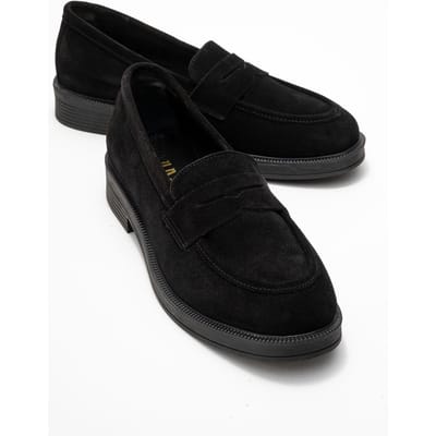 Bree Platform Penny Leren Loafer