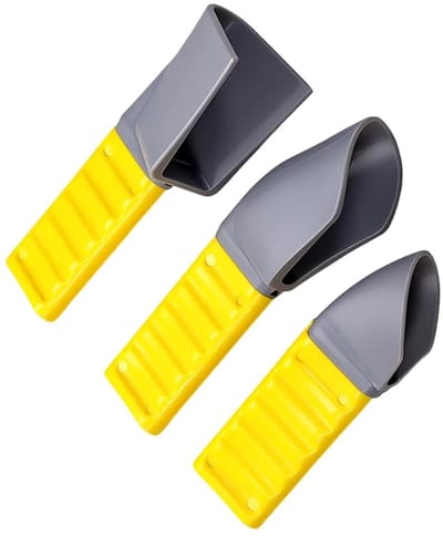 Zelfklevende Schraper - Lijmverwijderaar Voegen - Tegels Afwerken - Ergonomische Handgreep - 13 cm - Uniek