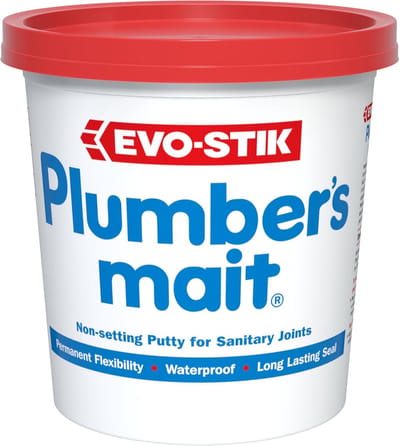 Loodgietersstopverf - Sanitaire stopverf - Afdichten sanitair - Waterdicht niet-instellend - 750g - Licht Beige