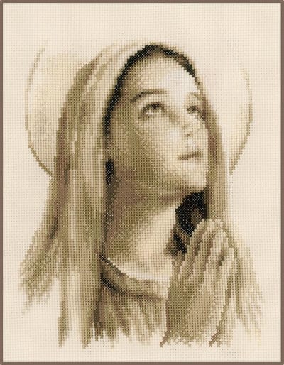 Vervaco - Telpakket kit - Sepia - Maria - PN-0161586 - Borduren - Borduurpakket - Borduurpakket volwassenen