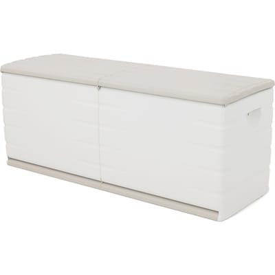 Kussenbox opbergbox grijs 153x61x53cm
