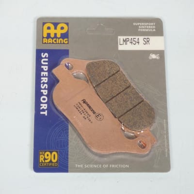 Plaquette de frein AP Racing pour Moto Harley Davidson 1690 Fld Dyna Switchback 2012 à 2015 LMP454SR / AR Neuf