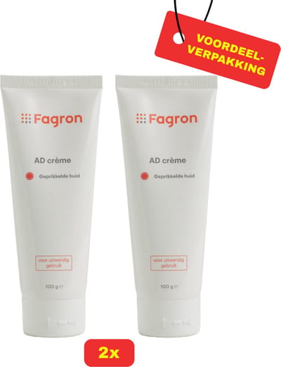 Fagron AD creme - 2x100 gram voordeelverpakking
