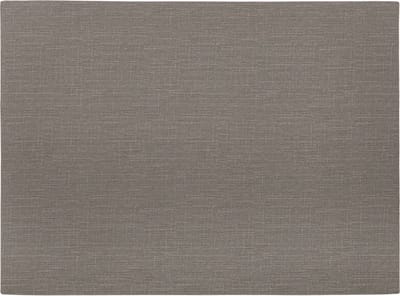 Mesapiu Placemat Canvaslook - Rechthoek - 33 x 45 cm - Charcoal - Set van 4