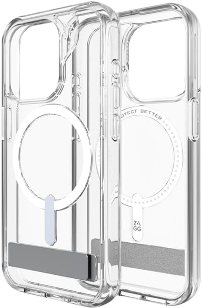 ZAGG Crystal Palace Snap KS hoesje geschikt voor iPhone 15 Pro - Transparant