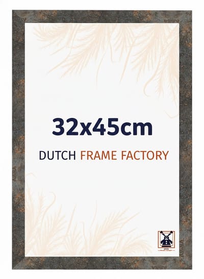Fotolijst 32x45 cm - MDF - Geoxideerd Metaal - Benno