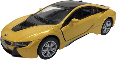 BMW I8 Metaal 12,5 cm 1:36 Kinsmart