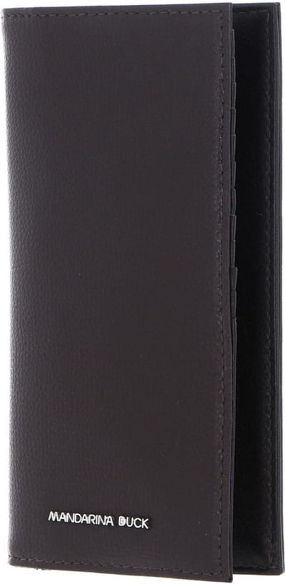 MANDARINA DUCK Leren Portemonnee Mellow Urban Wallet Mole Donkerbruin