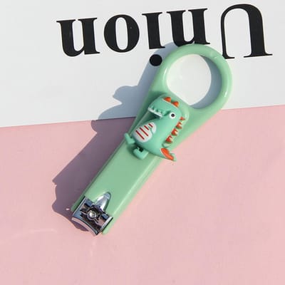Coupe-ongles dessin animé Acier inoxydable Coupe-ongles pour ongles de doigts et d'orteils Coupe-ongles pour adultes Rana