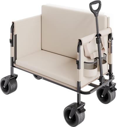 Opvouwbare Transportkar voor Strand en Outdoor, 970x580x670mm