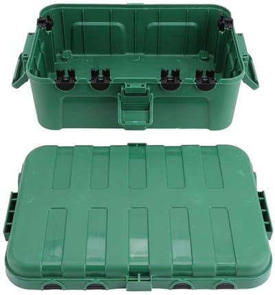 Elektrische Buitenkast - Snoeraansluitdoos Buiten - Buiten Elektrificeren - IP54 Waterdicht - 35 x 24 x 13 cm - Groen