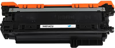 HP CE401A - Toner Cyaan - 7000 pagina's - Huismerk Compatible - Geschikt voor HP Canon I-Sensys LBP7750cdn HP Color LaserJet CM3530 HP Color LaserJet CM3530FS HP Color LaserJet CP3520 HP Color LaserJet CP3525 HP Color LaserJet CP3525DN - HP toner