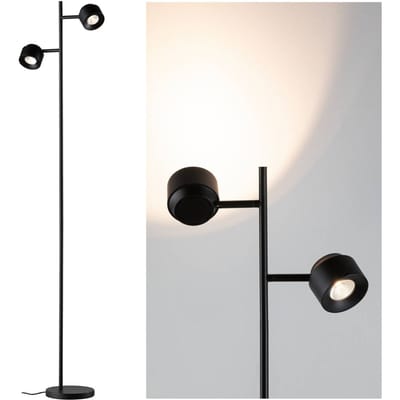 Paulmann Pane I 79775 Staande LED-lamp met leeslamp LED 3 W Zwart