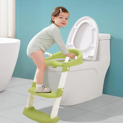 Lexium Wc verkleiner met trapje - Wc verkleiner peuter - Toiletverkleiner - Toiletverkleiner met trapje - Toilet verkleiner voor kinderen
