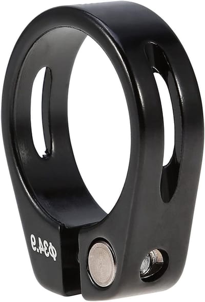 Zadelklem 34.9mm van Aluminium Legering voor Fietszadel, Geschikt voor Mountainbikes en Racefietsen, Zadelklem voor Verbeterde Stabiliteit en Comfort
