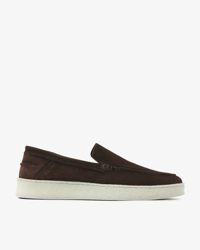 VIA VAI Zane Tyler Loafers Heren - Suède - Bruin - Maat 41