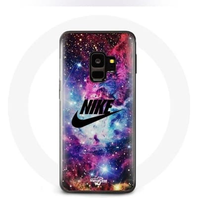 Coque Samsung Galaxy S9 Nike Logo Espace Coloré