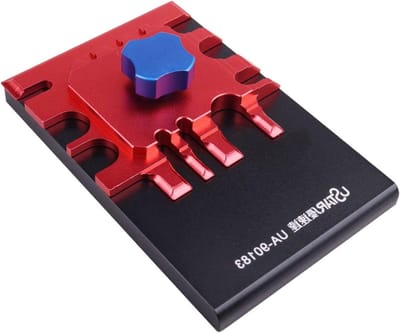 Metaal Buig Tool - Model Onderdelen - Modelbouw Precisie - Nauwkeurige Buighoeken - 6 x 9 cm - Meerkleurig