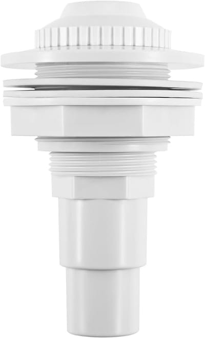 Spuitmond, volledige terugstroomuitlaat op de zwembadvloer, geschikt voor Hayward SP1023 1-1/2 inch FIP inlaat terugstroomfitting, 1,5 inch verplaatsbare steun massageoogspuitmond 32 38 aansluiting, 2 stuks