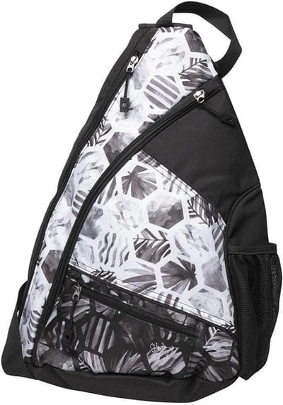 Functionele Sling Tas met Verstelbare Riem - Inclusief Clip-On Schoenentas