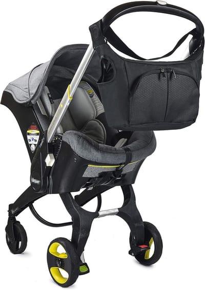 Luiertas en kinderwagen organizer, compatibel met elke kinderwagen, stijlvol en praktisch