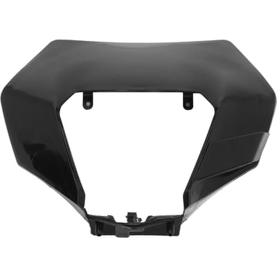 Motorfiets Koplamp Kuip Zwart Voorlicht Koplamp Beschermkap voor EXC SXF MX Crossmotor gray