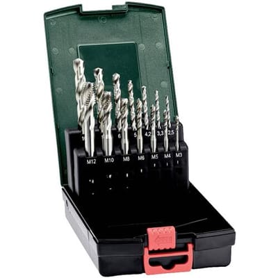 Metabo 627114000 Machinetapboorset M1, M4, M5, M6, M8, M10, M12 1 stuk(s)