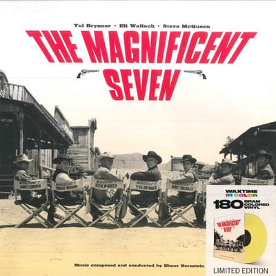 LP Plaat ELMER BERNSTEIN - The Magnificent Seven 950647 WaxTime In Colo 2018 Europa Soundtracks & Musicals