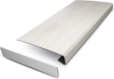 Vensterbank Bekleding - PVC Afdekking - Snelle Renovatie - Zonder Demontage - 5 x 68 x 333 cm - Scandinavisch eiken