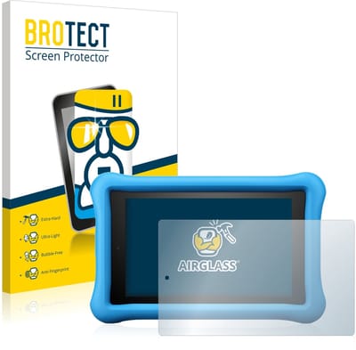 Screenprotector voor Amazon Fire HD 8 Kids Edition 2018 (8. Gen.) Beschermglas transparant