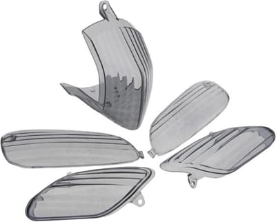 Knipperlicht + Achterlicht glasset STR8 Aprillia SR Factory Smoke