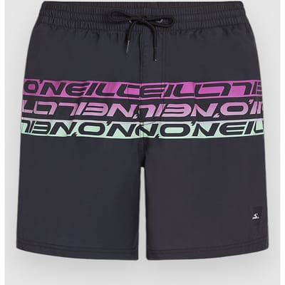 O'Neill Cali Stripe 16'' Boardshorts zwart