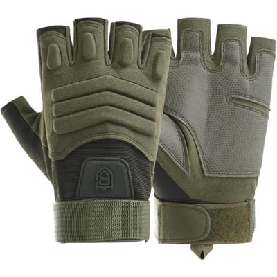 Fitness Tactische Handschoenen Outdoor Training Veld Motorrijden Tillen IJzer Fietsen Sport Vingers Heren Fietsen Halve Vinger Handschoenen L