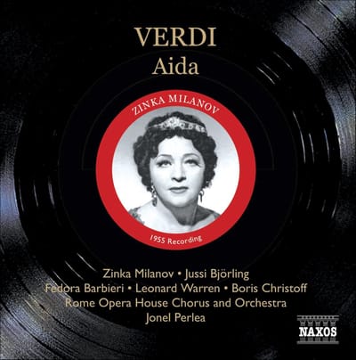Zinka Milanov, Jussi Björling, Rome Opera House, Jonel Perlea - Verdi: Aïda (July 1955) (3 CD) (Remastered)